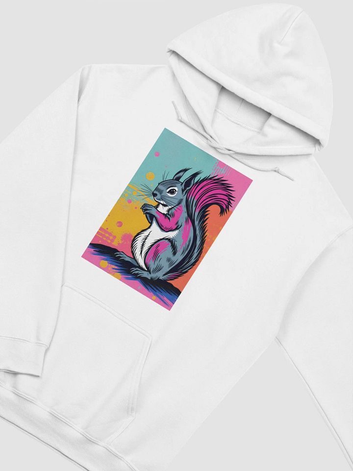 Vibrant Squirrel Illustration Classic Hoodie product image (2)