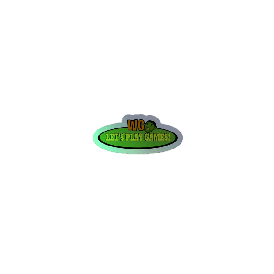 Let's Play Games! Holographic Sticker Sheet product image (1)