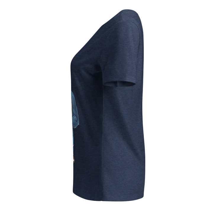 Bella+Canvas Women's Relaxed V-Neck T-Shirt - Blue Gorilla product image (18)