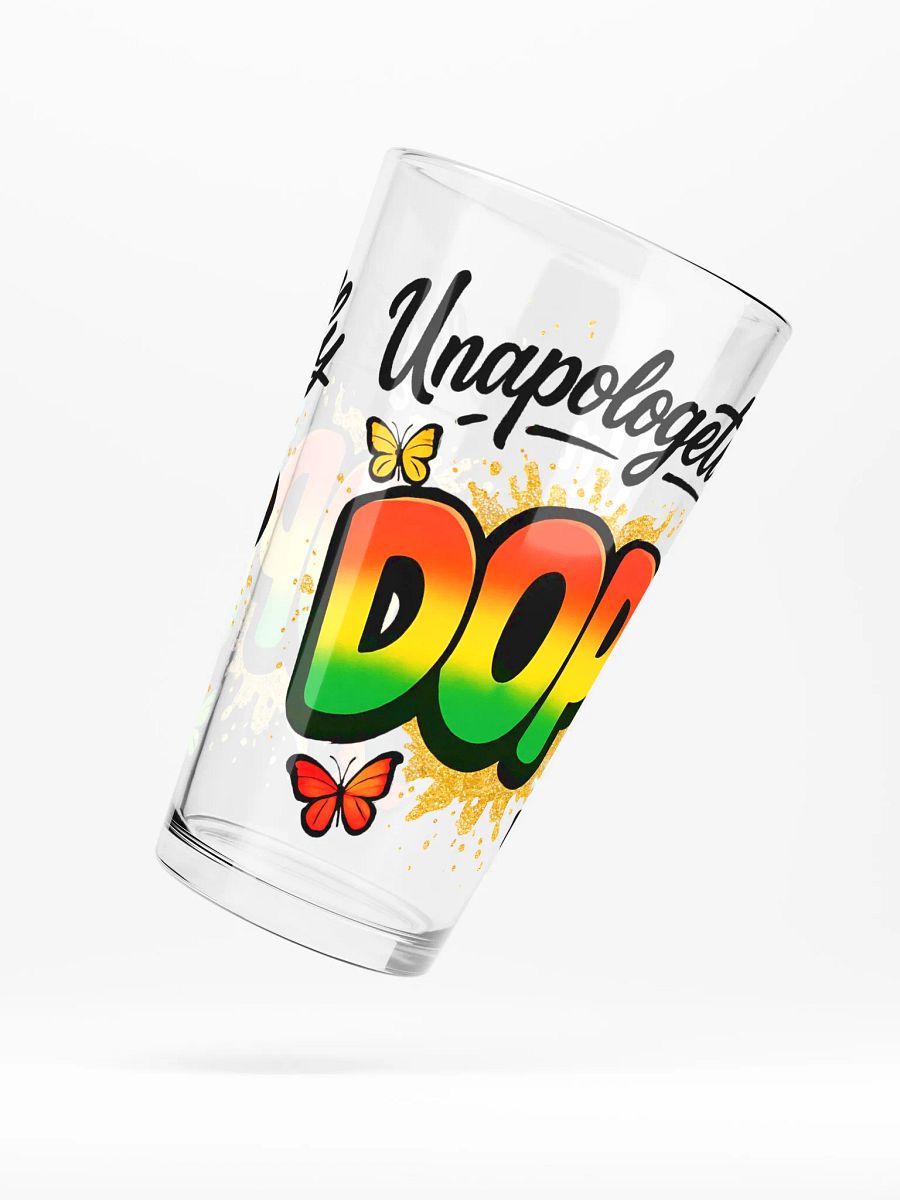 Dope Butterfly Shaker Pint Glass product image (5)