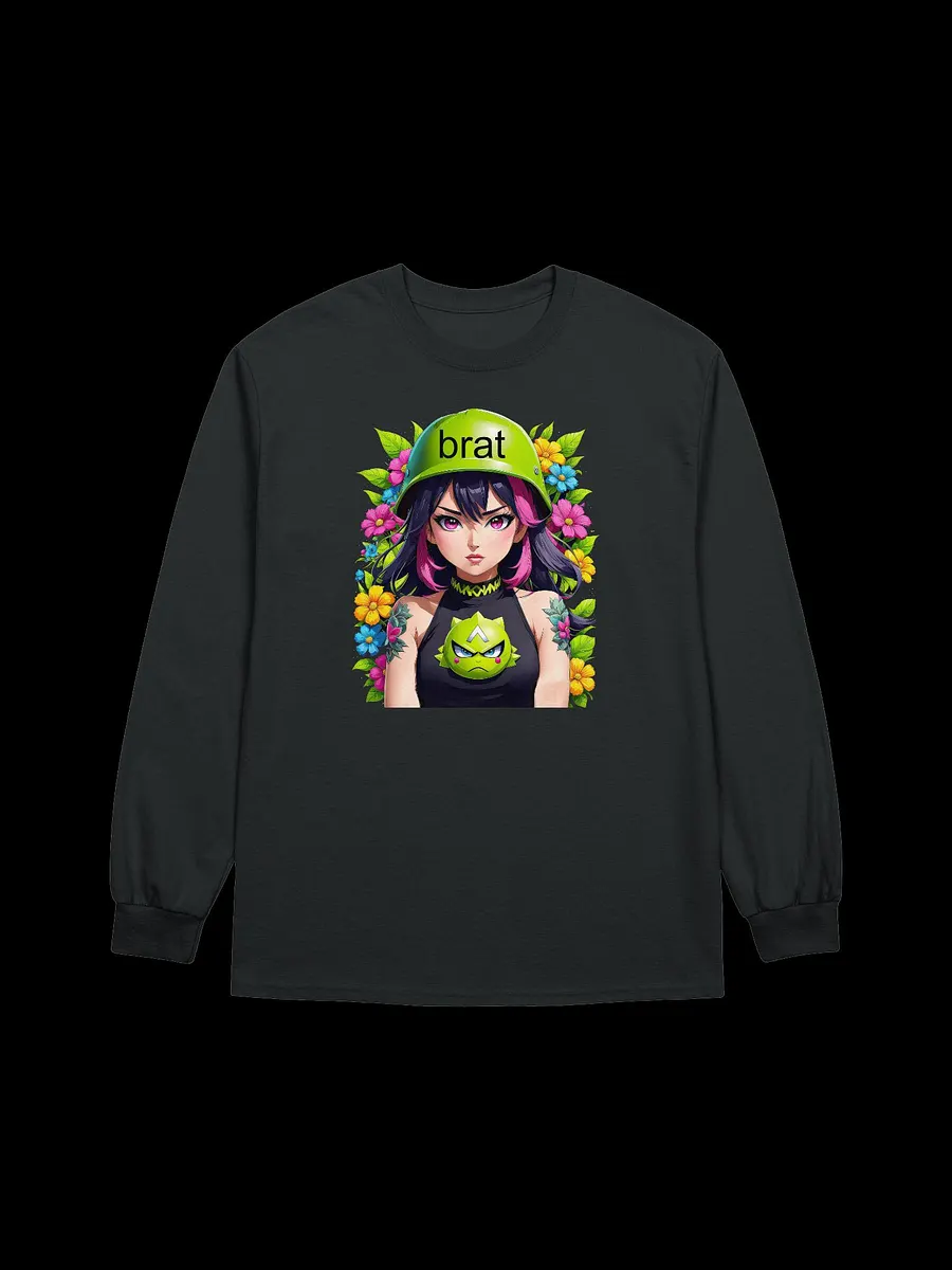 Brat Army Girl - Funny - Meme - Gildan Ultra Cotton Unisex Long Sleeve T-Shirt product image (2)