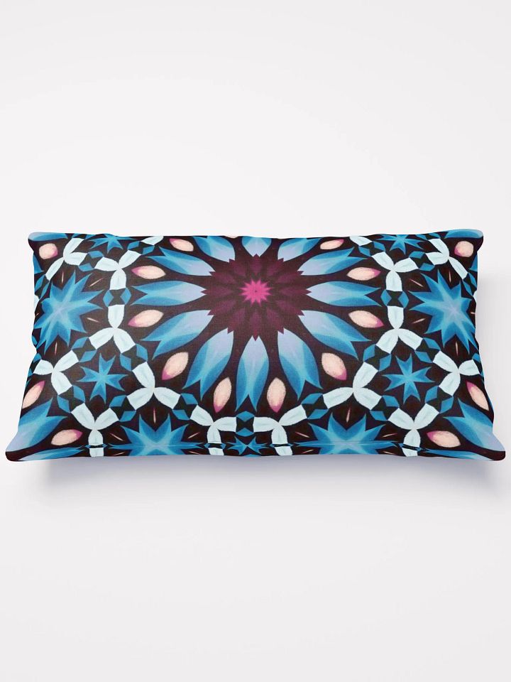 Kaleidoscope Blues Pillow product image (1)