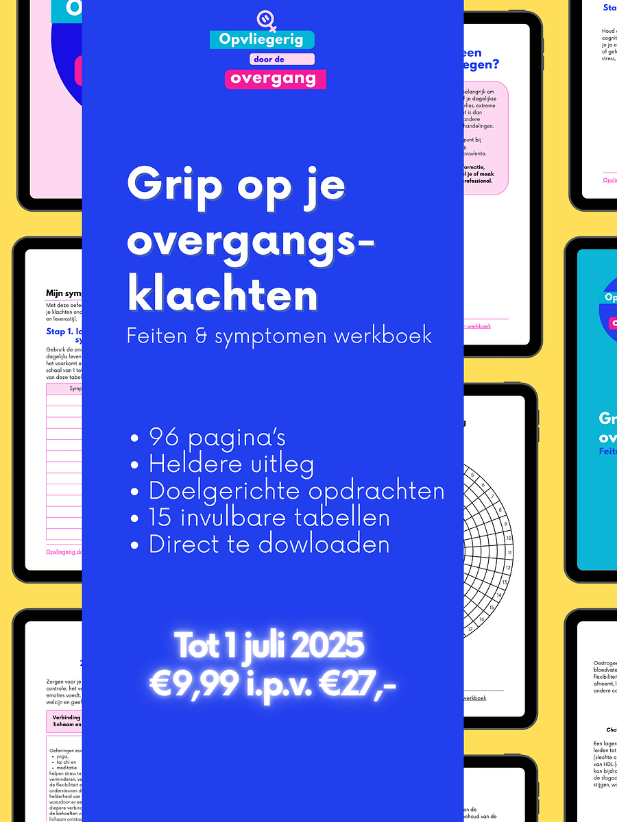 Grip op je overgangshormonen - Het Feiten & Symptomen Werkboek product image (2)