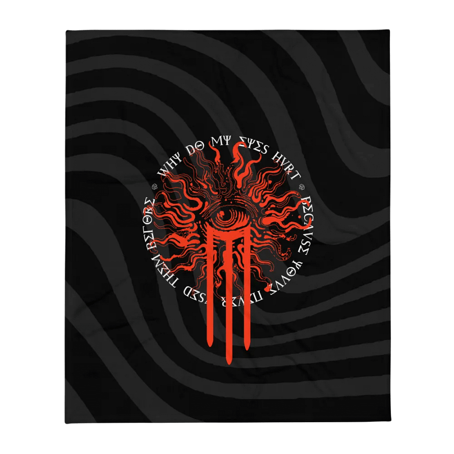 Bleeding Eye Blanket product image (1)