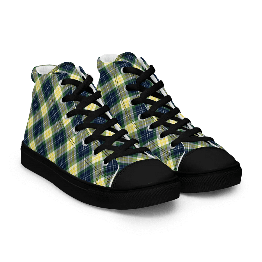 Fitzpatrick Tartan Men's High Top Shoes product image (1)