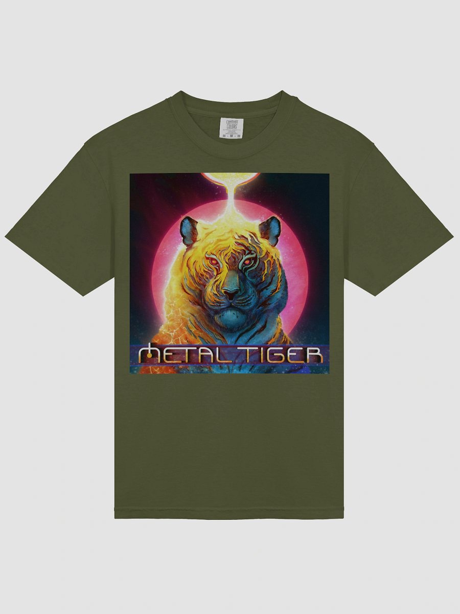 Metal Tiger Logo T - Sage Green product image (3)