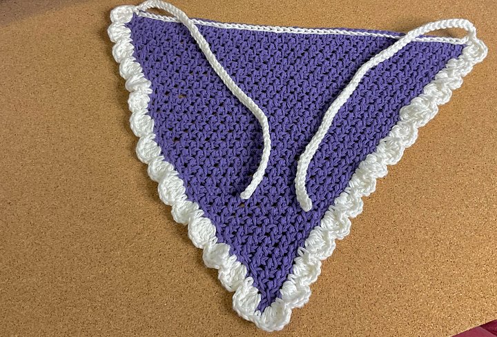 Bandana - Purple Tunisian product image (1)