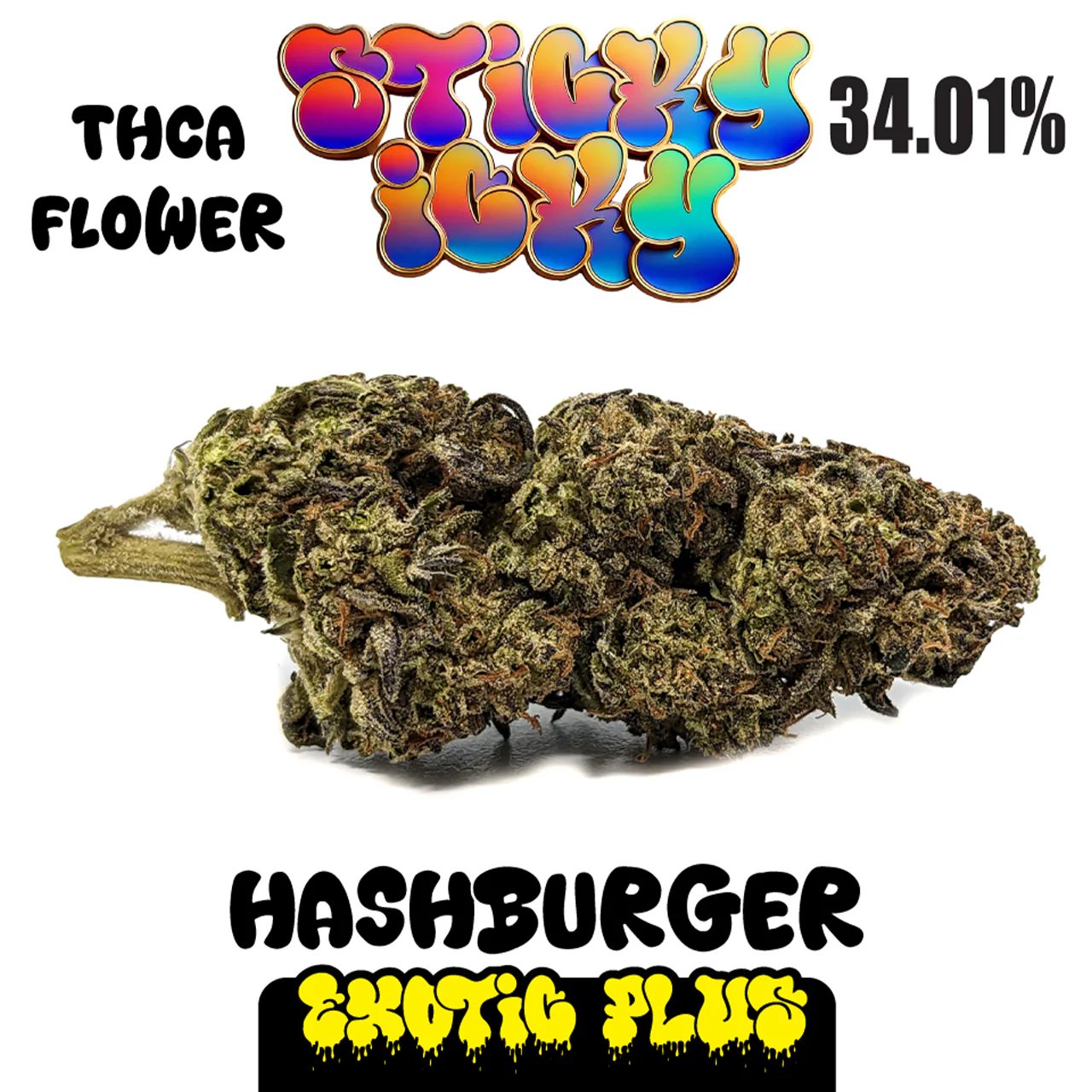 Exotic Plus Sticky Icky - THCA Flower 1/4lb product image (4)