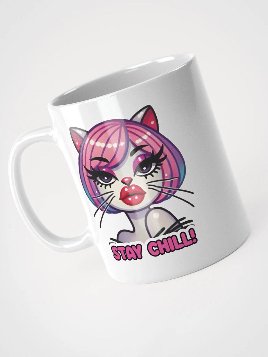 Stay Chill! White Glossy Mug product image (8)