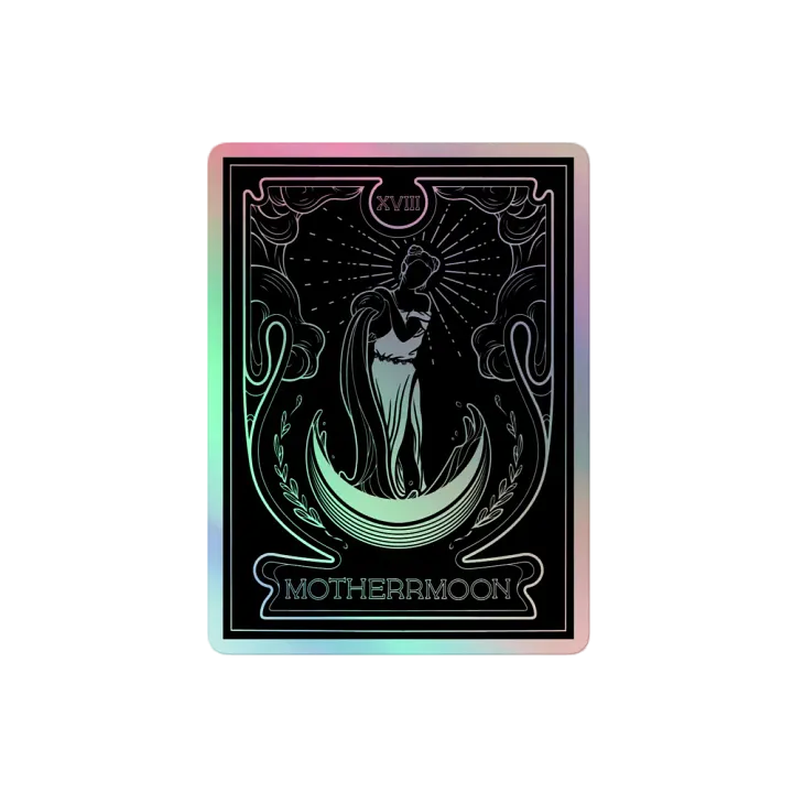 MM 𝖙𝖆𝖗𝖔𝖙 holographic sticker product image (2)