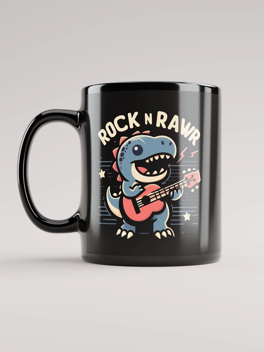 Rock n Rawr Dinosaur Singing Kawaii Mug product image (6)