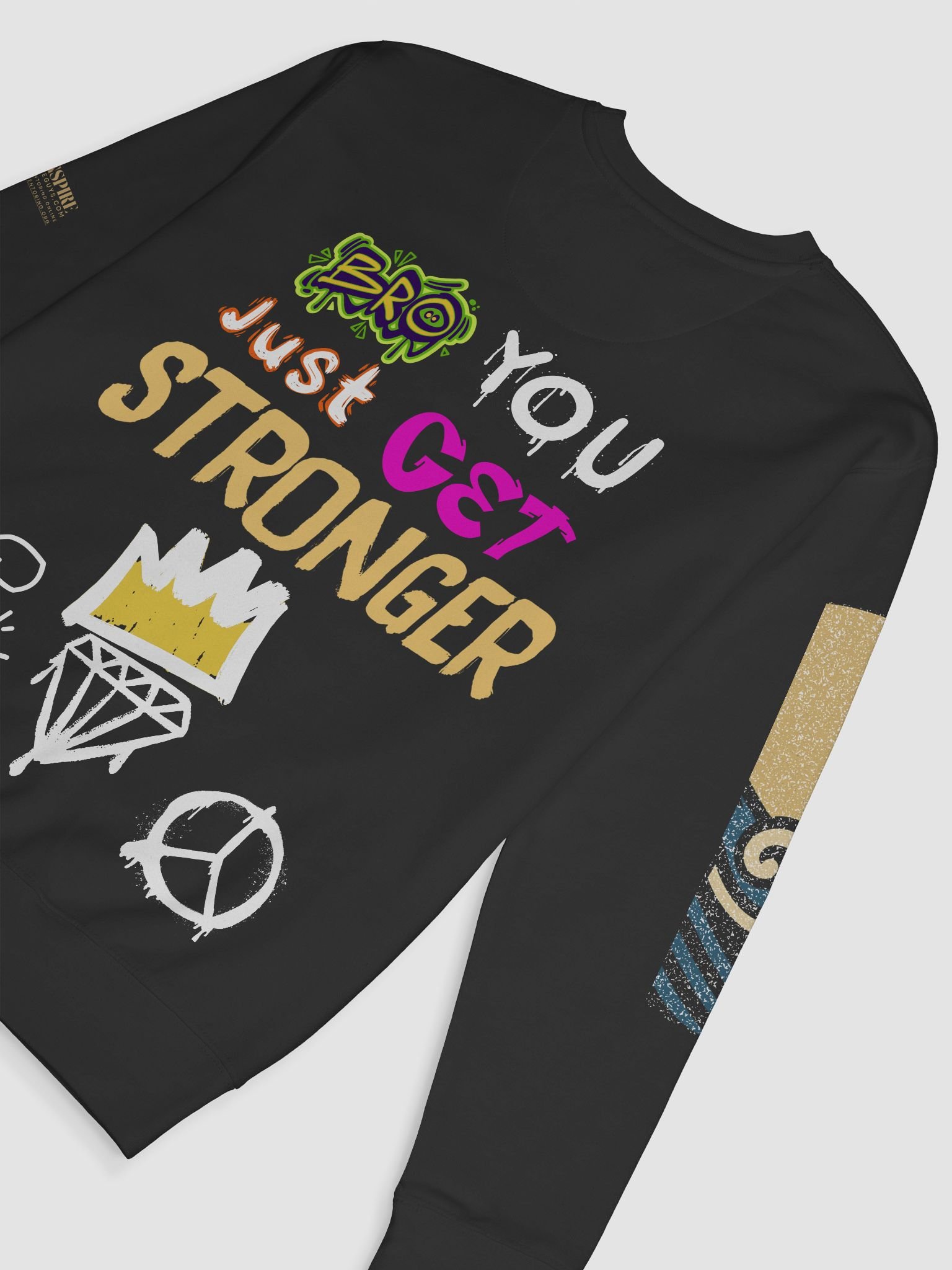 Strength Sweater – 40 Years Edition whiteout product image (8)