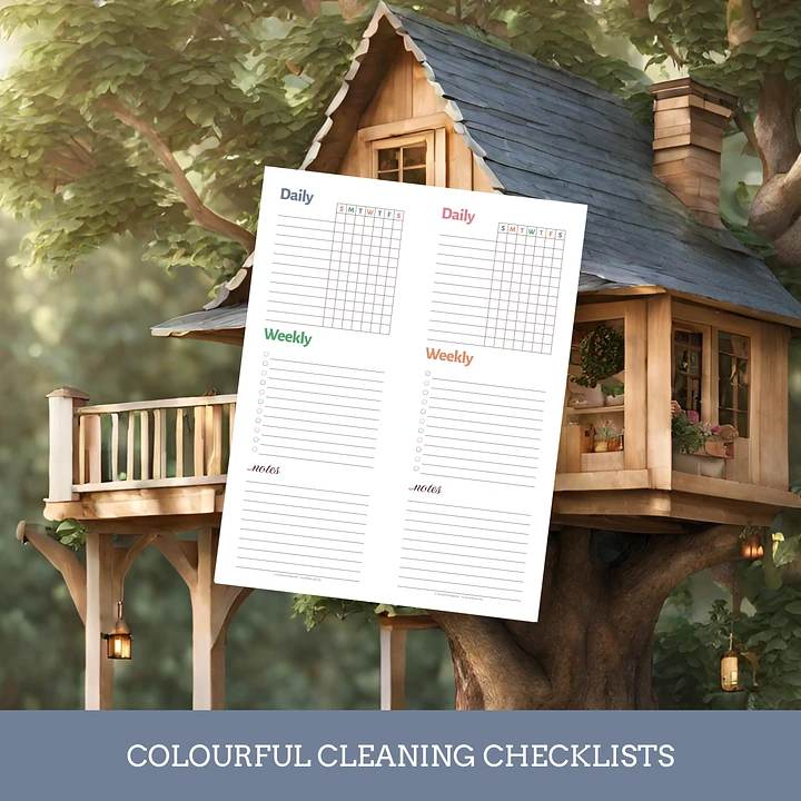 New Colour Cleaning Checklist product image (1)
