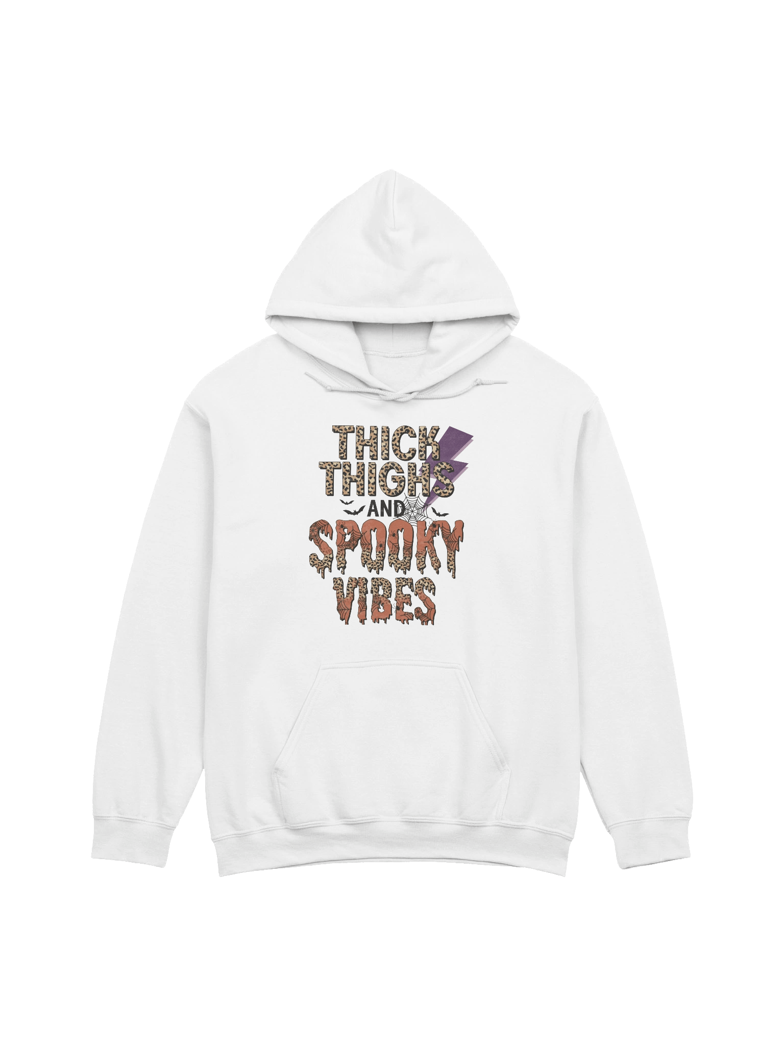 Thick Thighs & Spooky Vibes Hoodie product image (15)