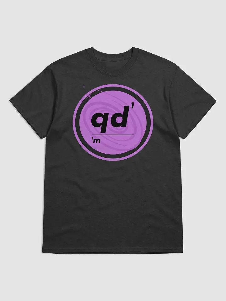 Omnibio Lab Round Qualitative Data Matters QD1/1M Footnote T-Shirt (Front Design) product image (2)