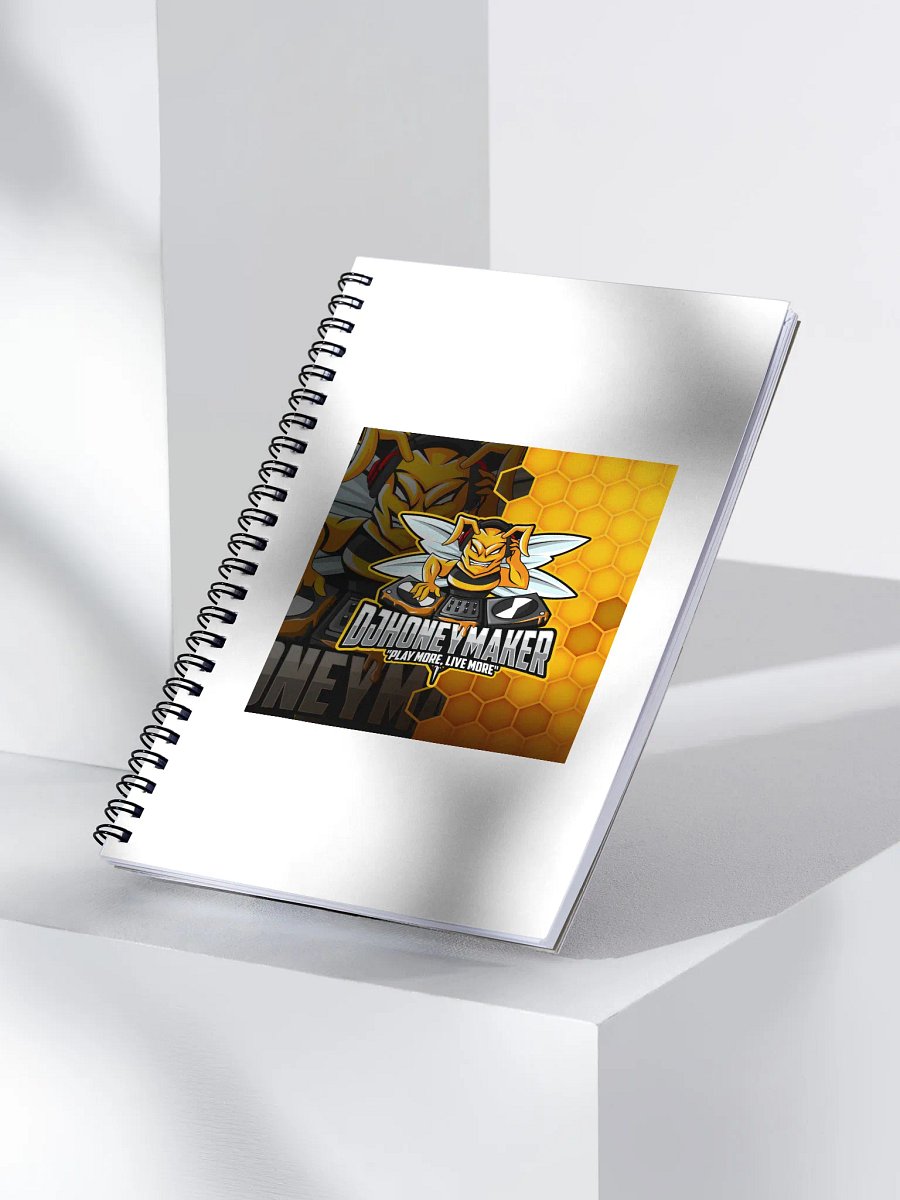 Logo With Texture Spiral Notebook product image (3)