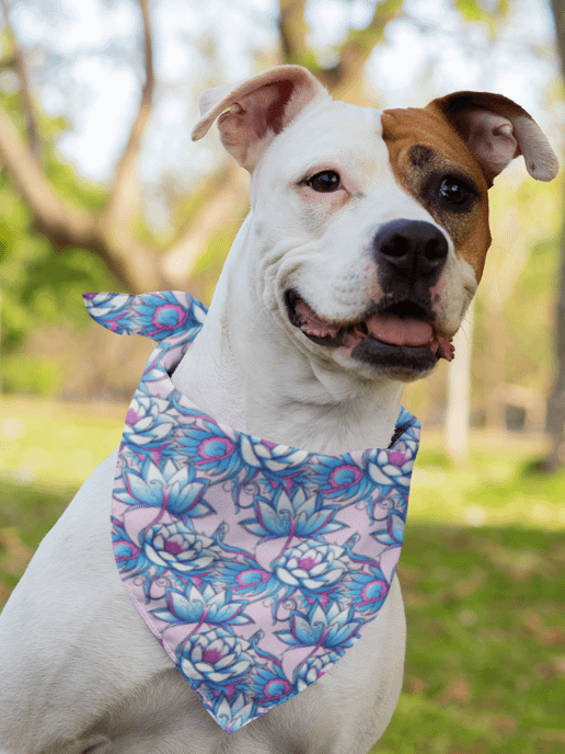 Blue Lotus Bloom - Bandana product image (2)