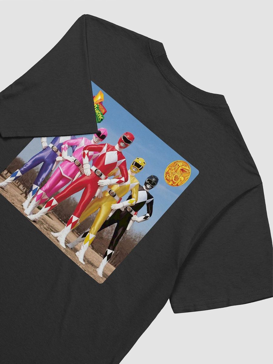 Mighty Morphin Power Rangers Colorful T-Shirt product image (4)