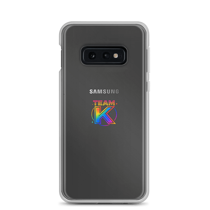 TEAM K Pride 1 Clear Case for Samsung product image (1)