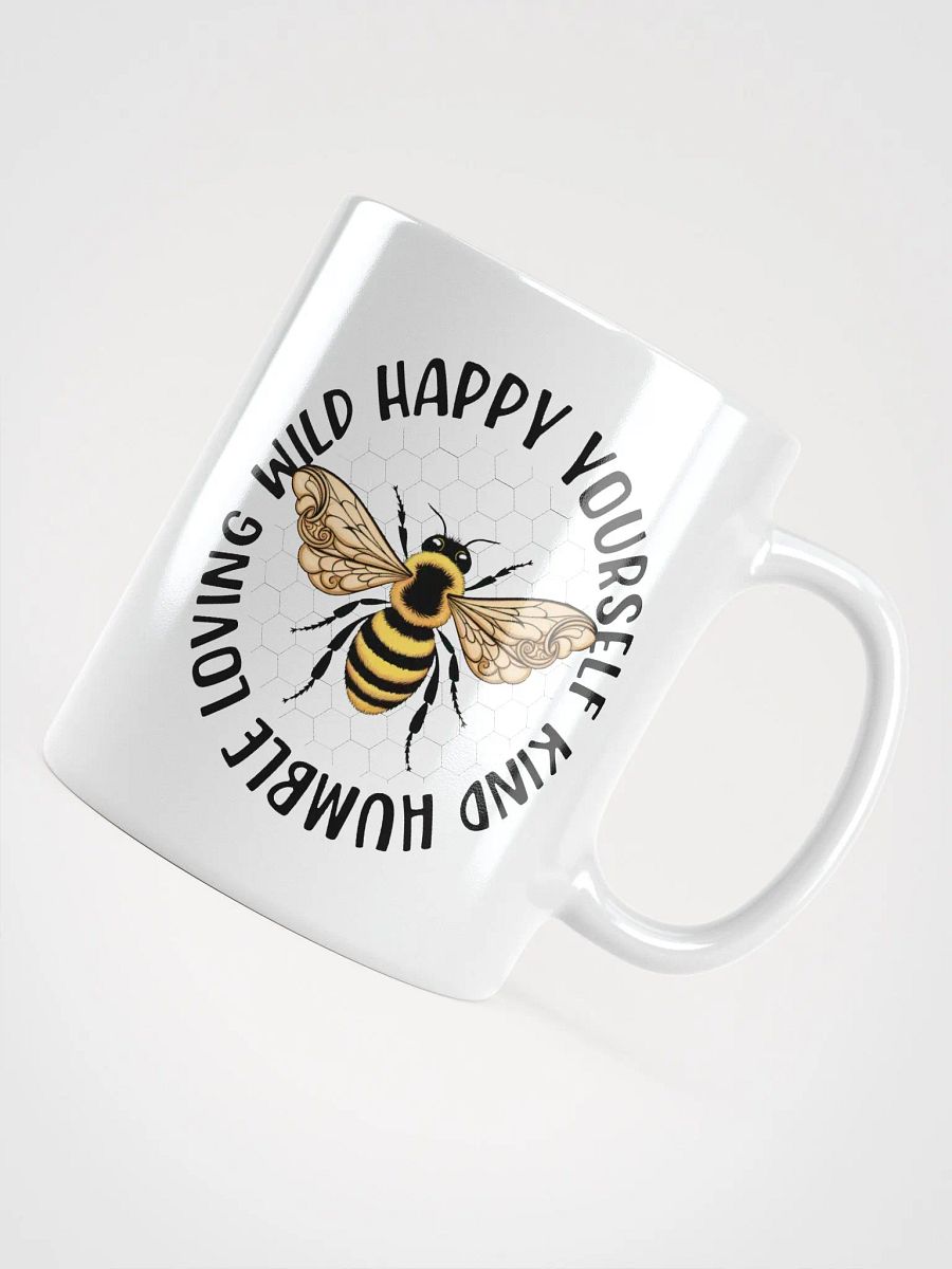 Buzzing Inspirational White Glossy Mug product image (4)