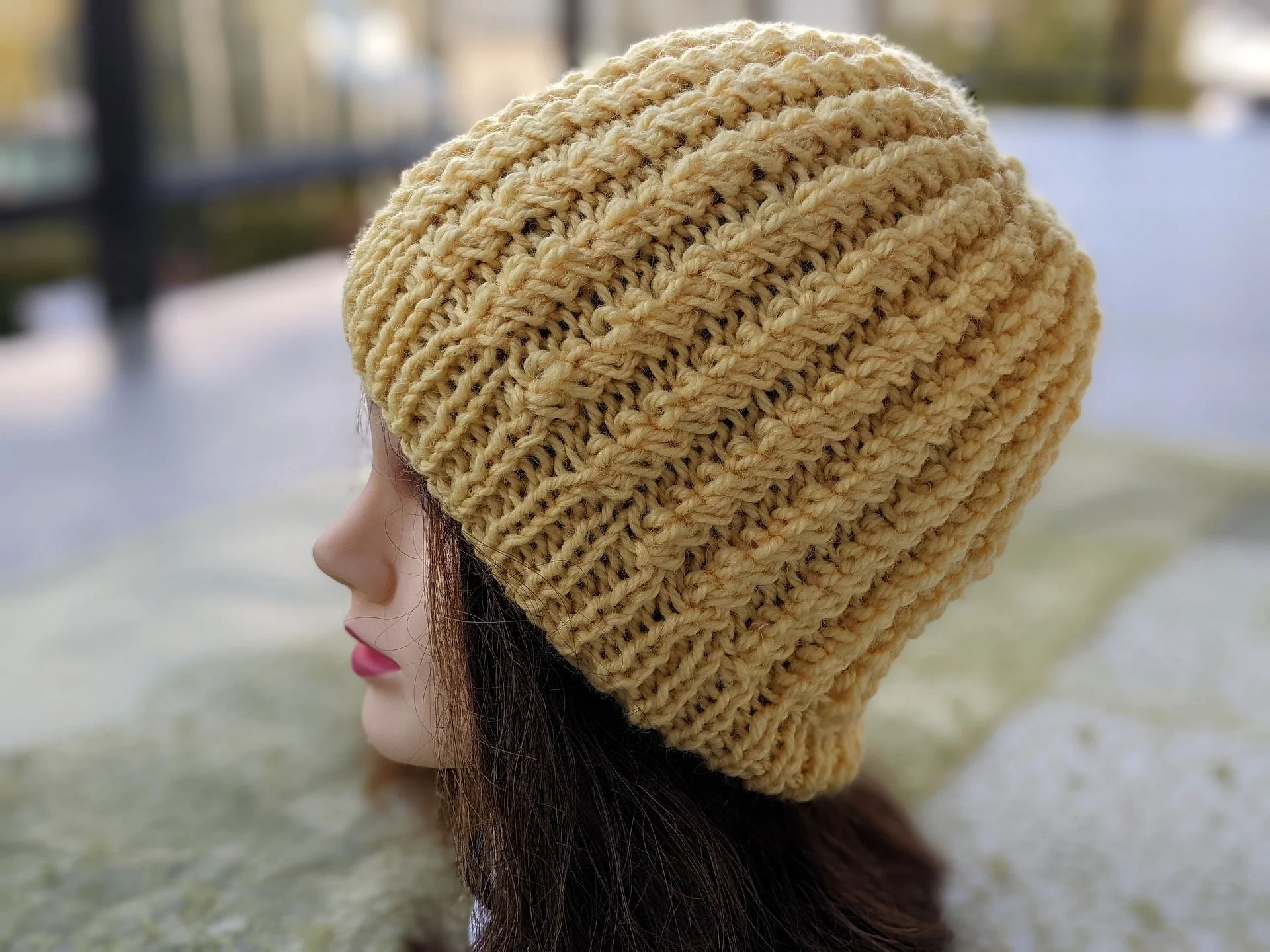 Flat Knit Classic Beanie Pattern product image (7)