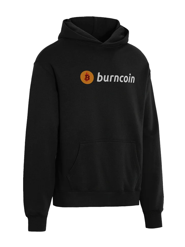 Burncoin Hoodie - Unisex Premium Oversized Dark product image (2)