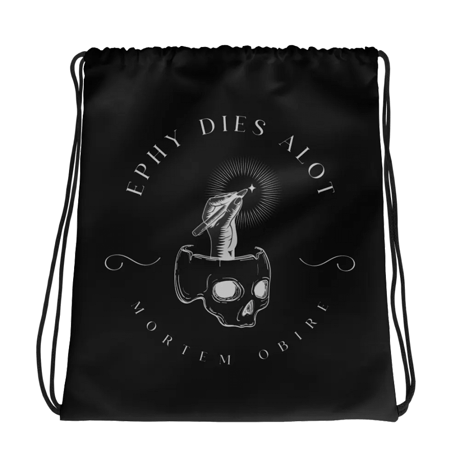The Heritage Collection Grayscale Drawstring Bag product image (1)