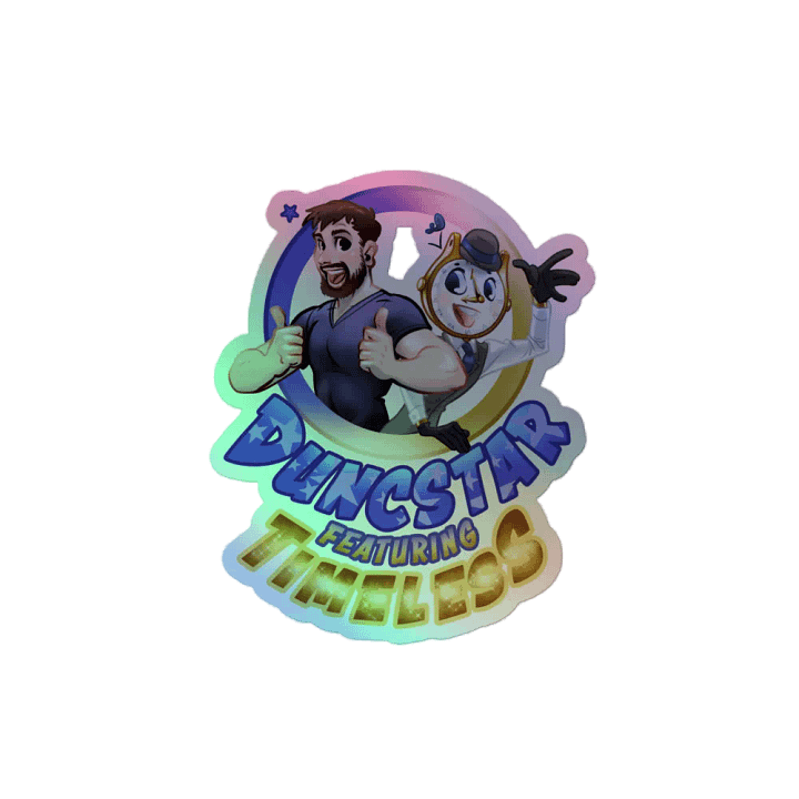 Dunc & Time 2025 Collection Holo Sticker product image (2)