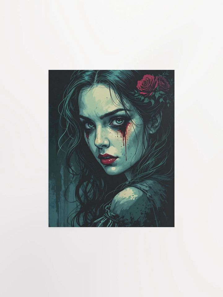 Scarlet Tears Matte Poster product image (1)