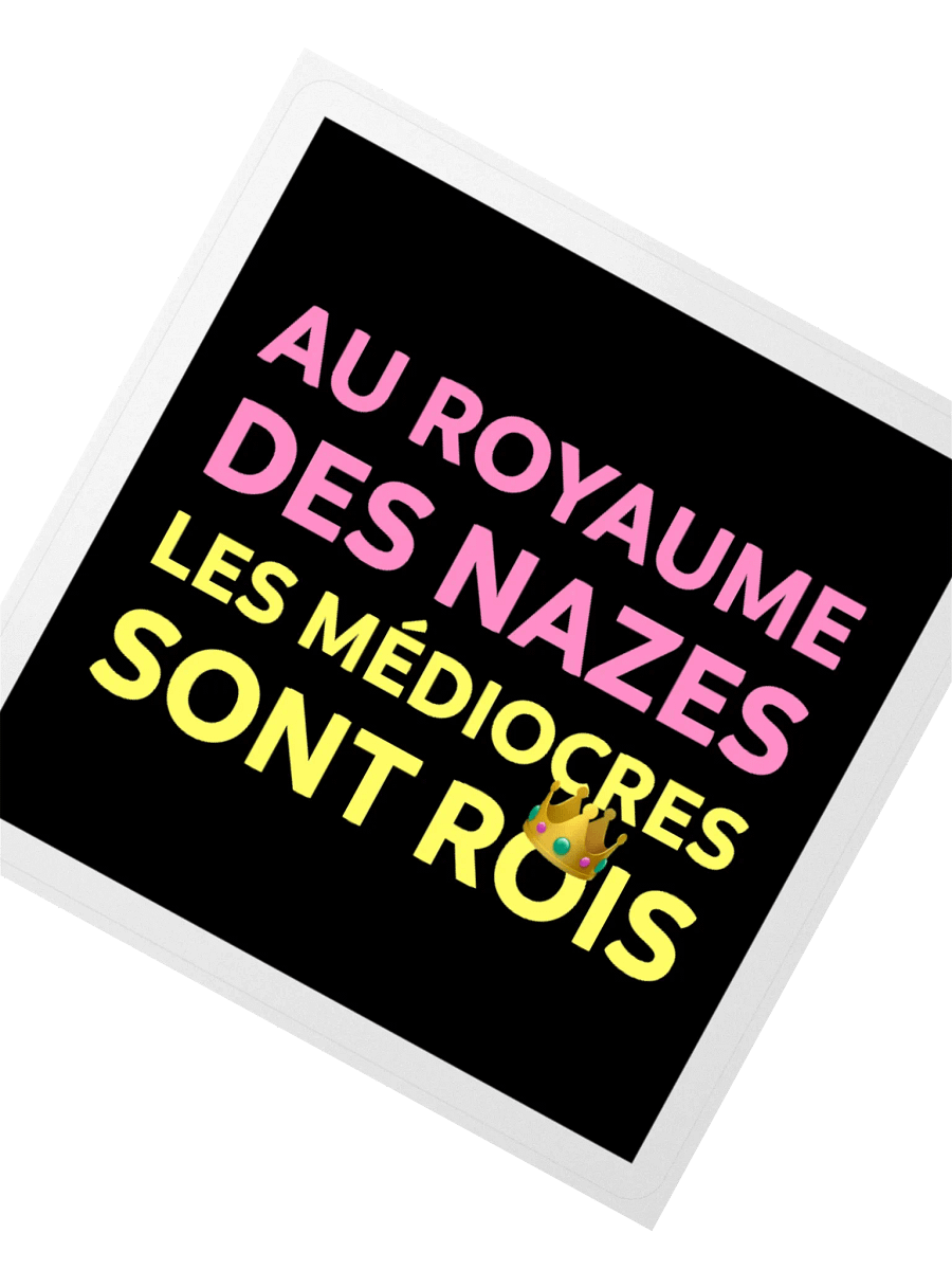 Nazes et Médiocres • The Bad & the Ugly Edition Sticker product image (2)