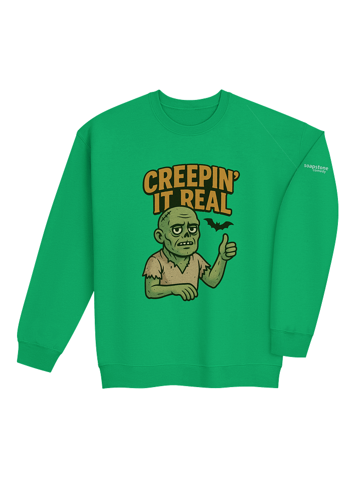 Creepin' It Real Zombie Crewneck product image (2)