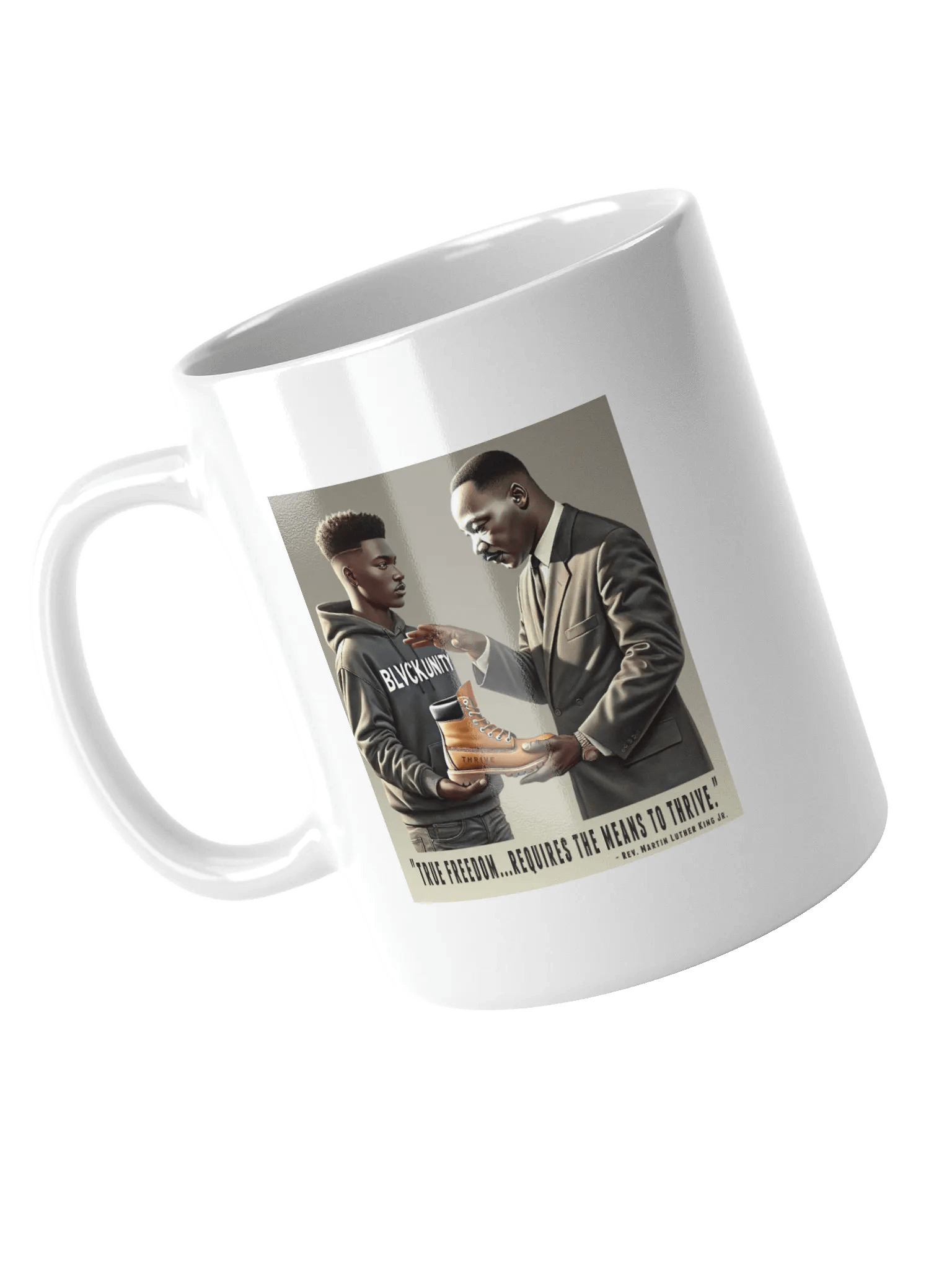 BLVCKUNITY. "True Freedom" Coffee Mug – Sip, Reflect, Thrive product image (7)
