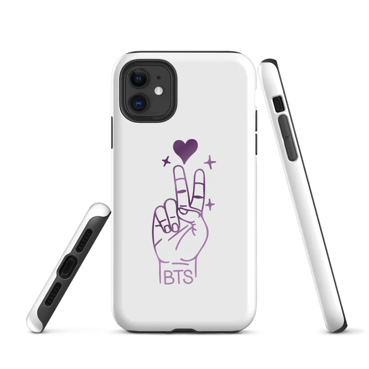 Peace & Purple BTS iPhone® Tough Case product image (1)