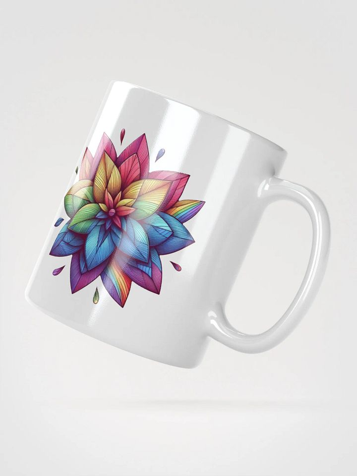 Kaleidoscopic Floral Symphony Mug product image (2)