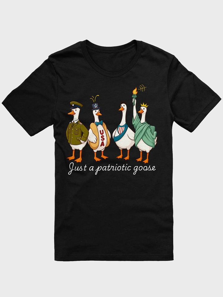 Patriotic Goose | 4th of July Silly Goose Clipart | USA Goose Sublimation Design | Funny product image (26)