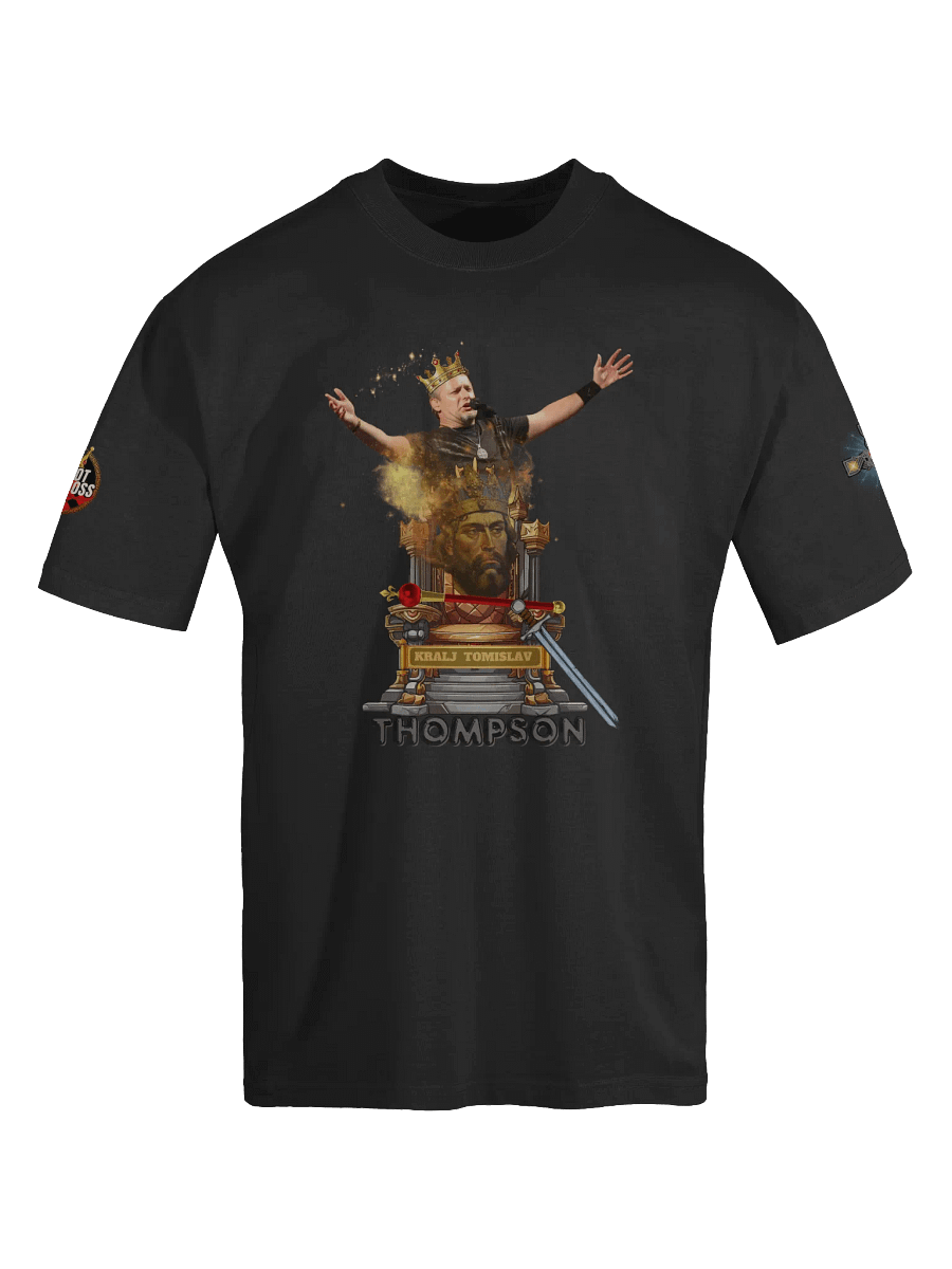 Royal Heritage Checkered Shield T-Shirt Thompson King Tomislav product image (5)