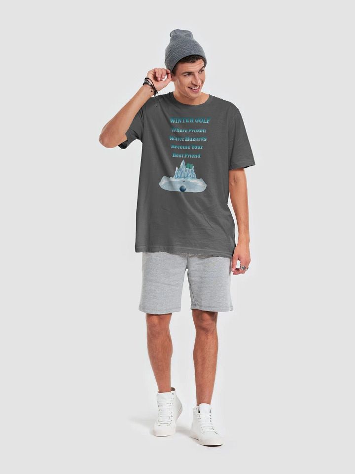 Winter Golf Funny Golfing Scene T-shirt product image (2)