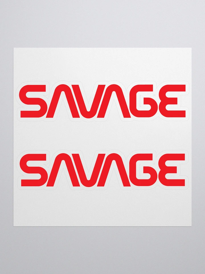 Savage Worm (Die-Cut Sticker) product image (1)