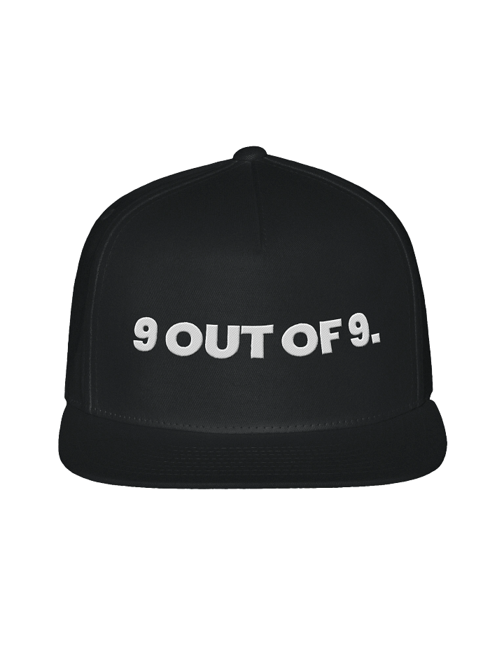 9 OUT OF 9 Yupoong Flat Snapback Cap product image (1)