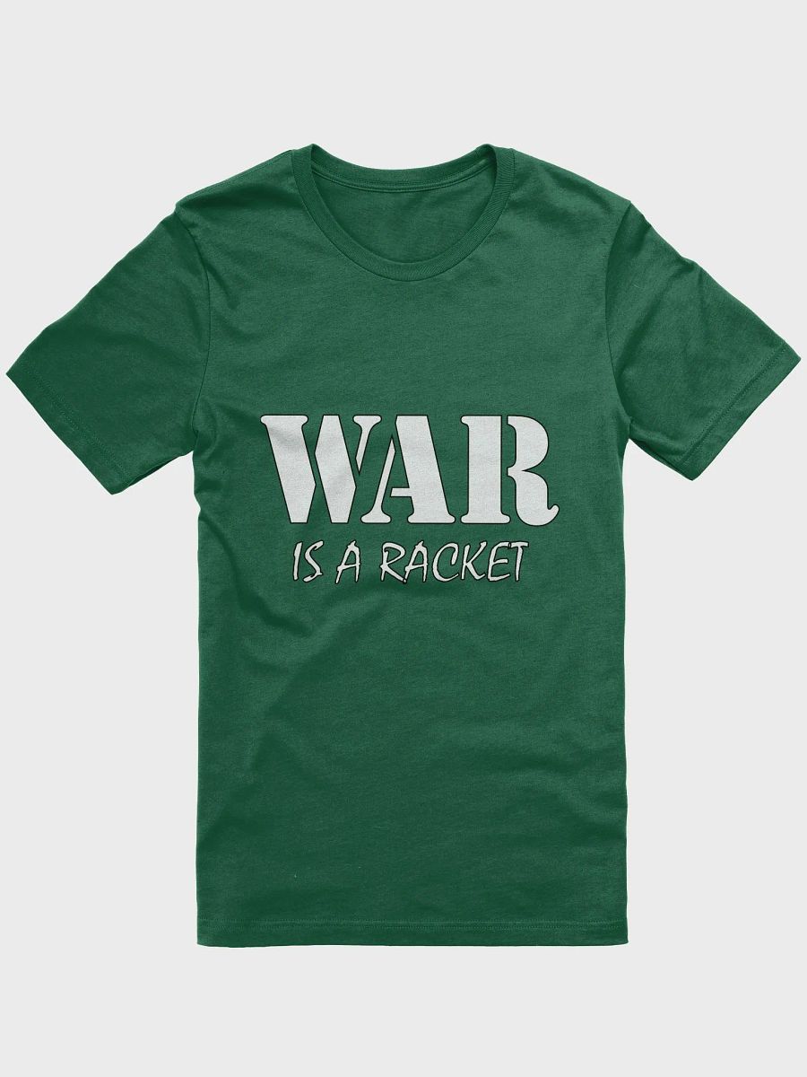 War Is A Racket - Bella+Canvas Supersoft T-Shirt product image (1)