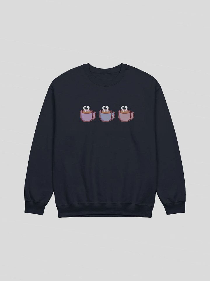 Cute & Cozy Hot Drinks Unisex Crewneck product image (2)