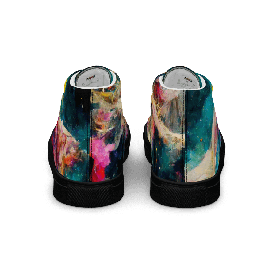 Celestial Nest Women's canvas High Tops product image (4)