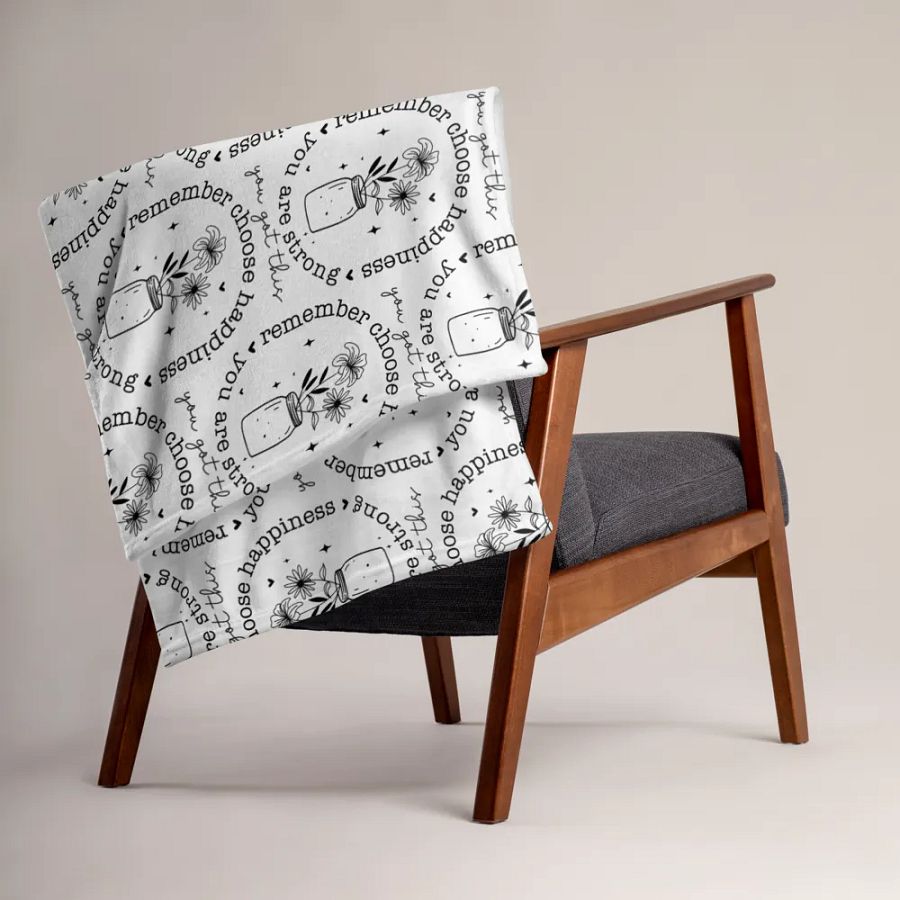 You Are Strong Blanket product image (3)