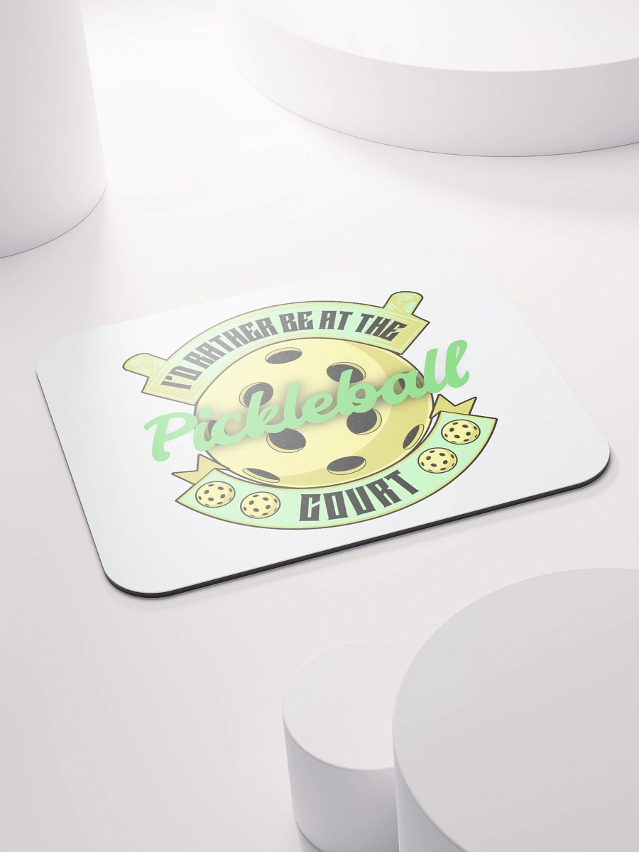 Id Rather Be At The Pickleball Court Paradise Mouse Pad product image (4)