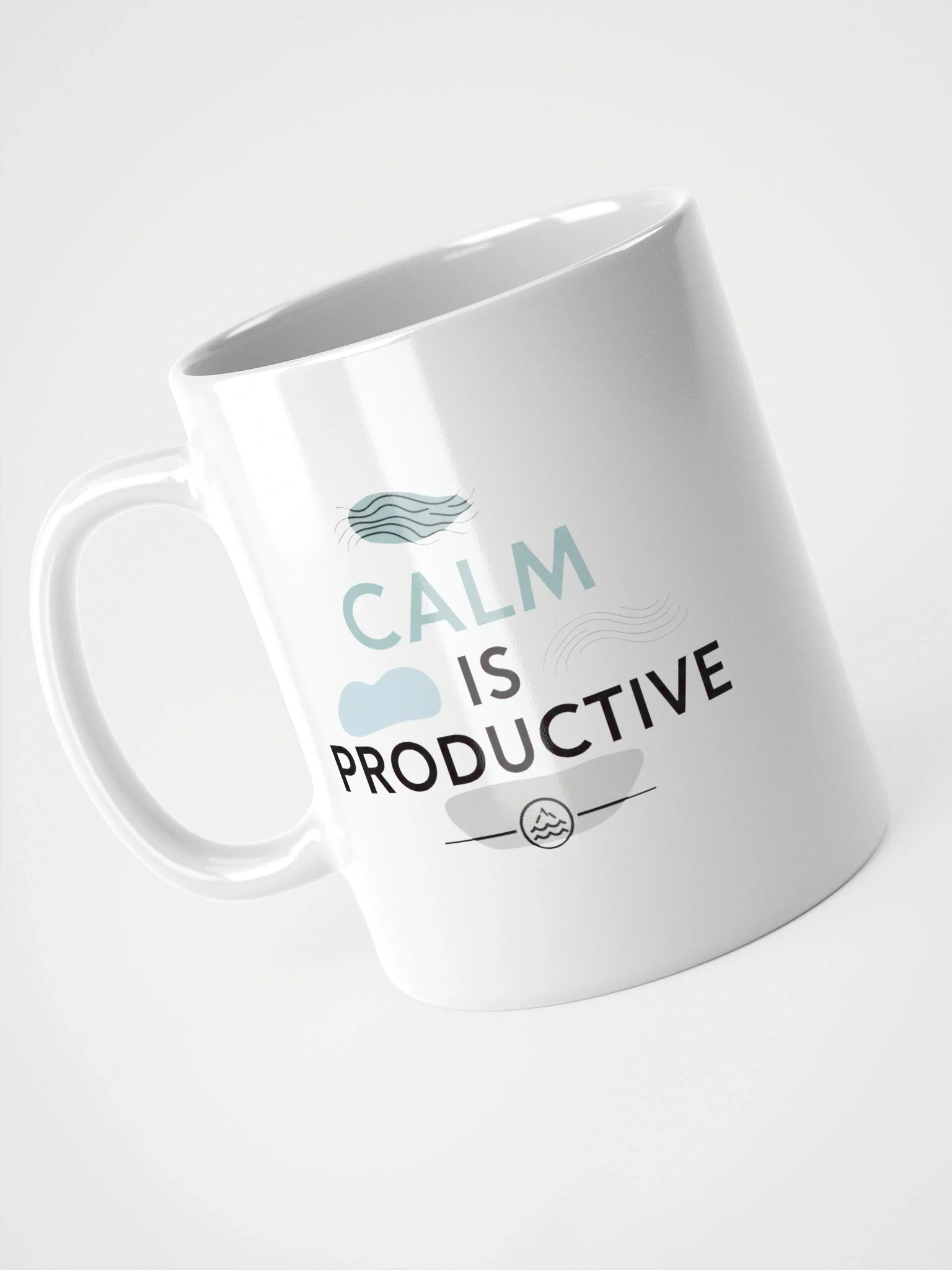 Calm Is Productive Mug – Motivational Coffee Cup for Stress Relief & Focus | Perfect Gift for Work & Home product image (4)