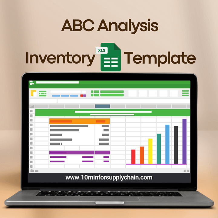 Inventory ABC Analysis Excel Template product image (1)