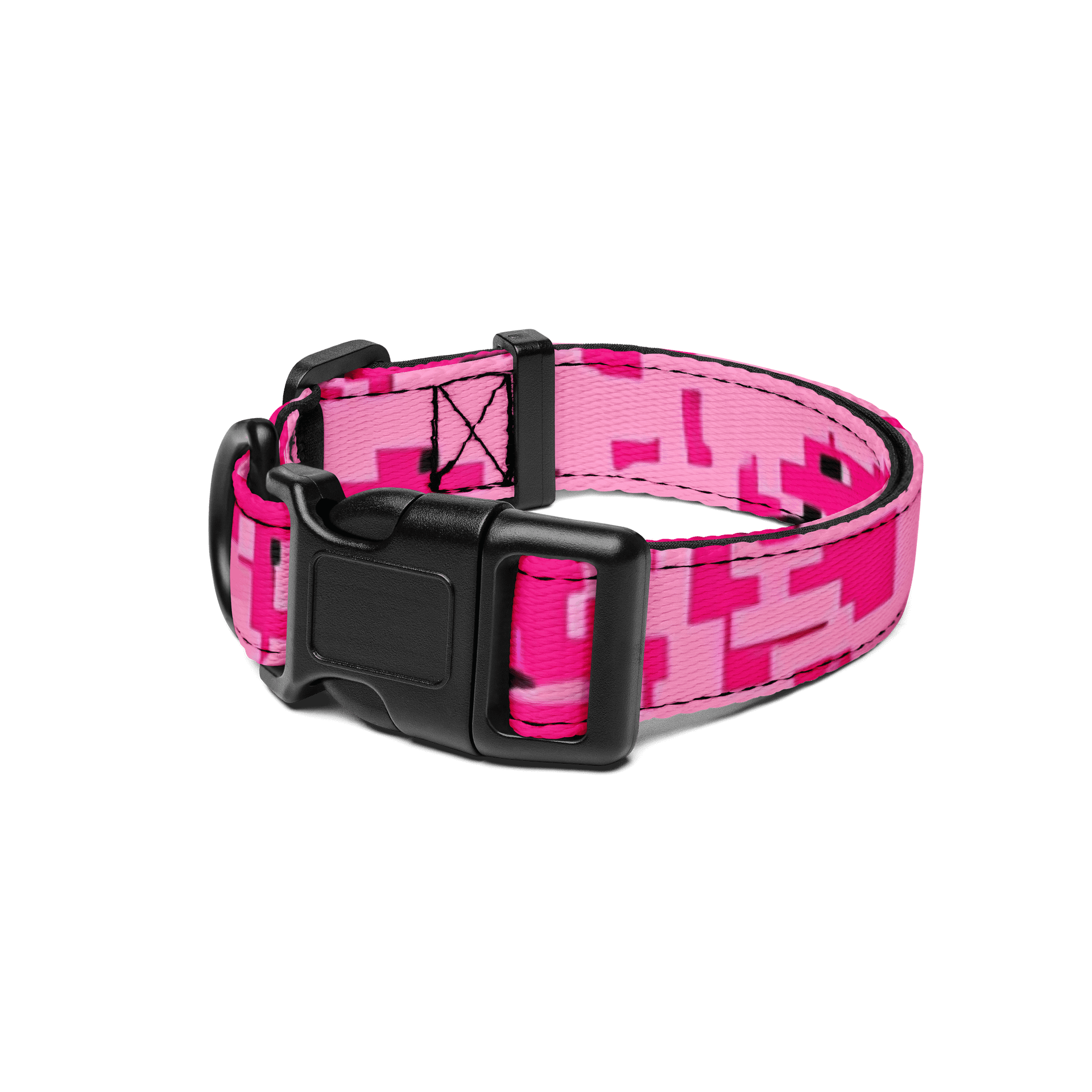 Pixel Pink Pet Camo Collar product image (1)