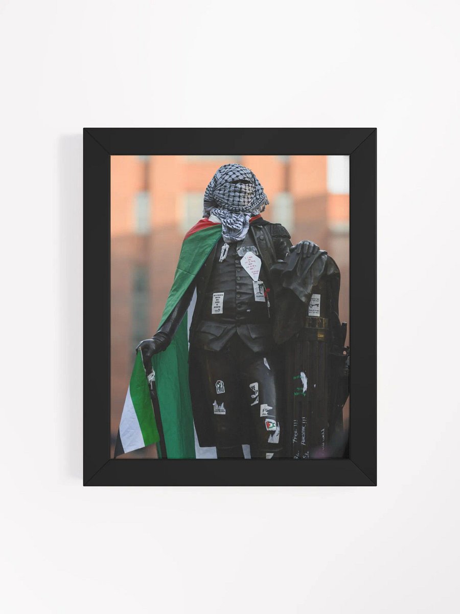 George Washington Statue with Keffiyah (framed) product image (4)