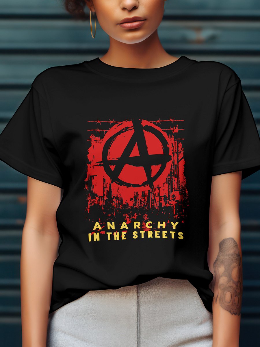 Women's Anarchy In The Streets T-Shirt product image (1)