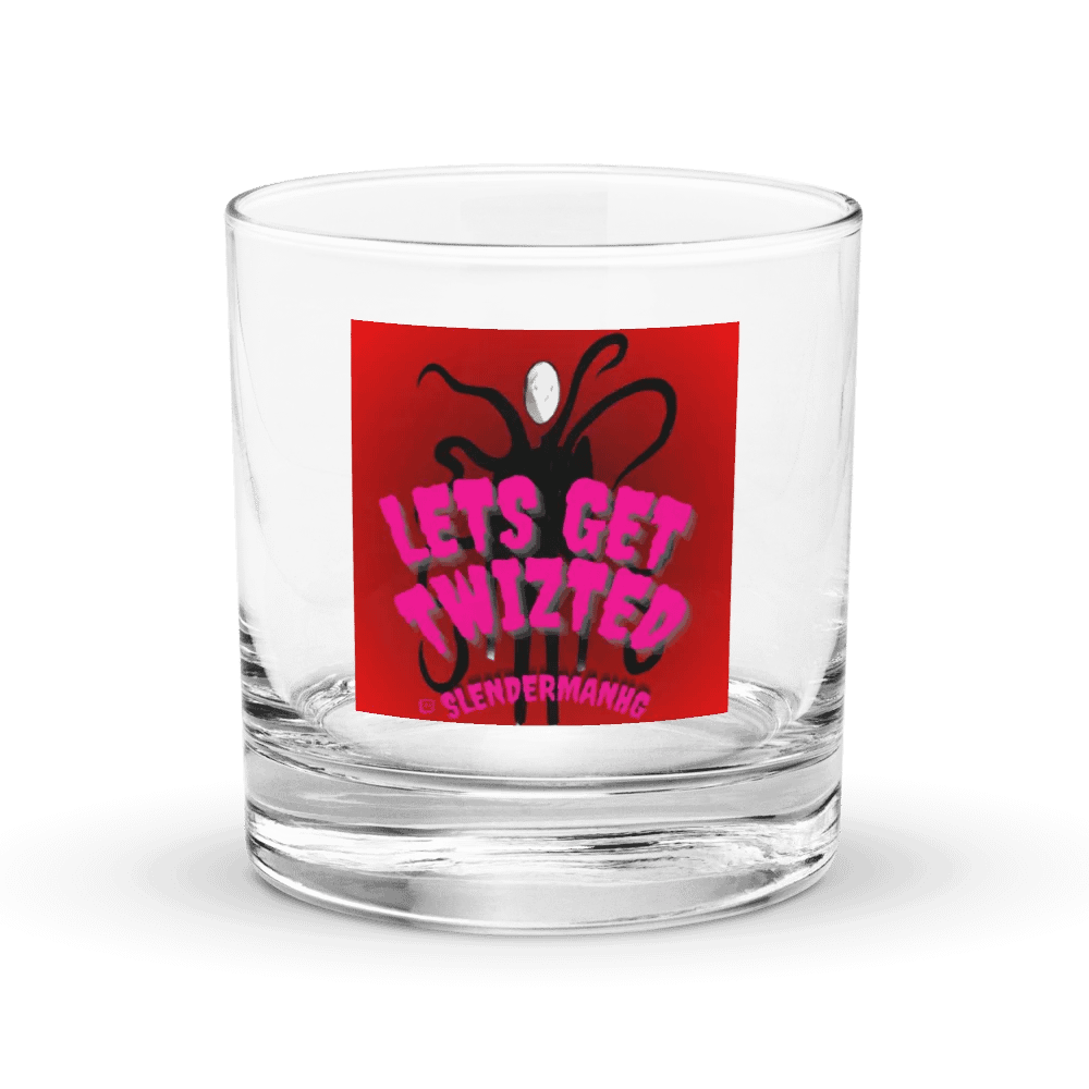 TWISTED SLENDERMAN ROCKS GLASS product image (1)
